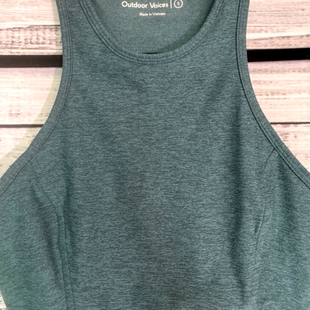 Outdoor Voices Green Sports Bra (Small) - Picture 3 of 7